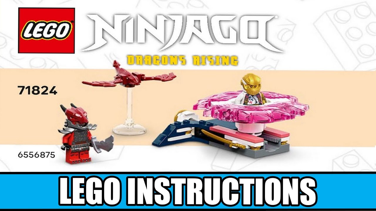 Ninjago - Sora's Dragon Spinjitzu Spinner - Dragon Spinjitzu LEGO instructions