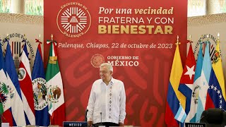 Intervenciones en el Encuentro de Palenque, por una vecindad fraterna y con bienestar