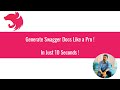 Generate Swagger Docs Like a Pro in Just 10 Seconds (NestJs)