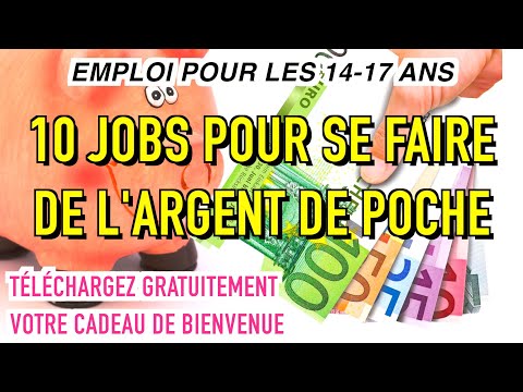 Vidéo: Comment Gagner De L'argent à 14 Ans