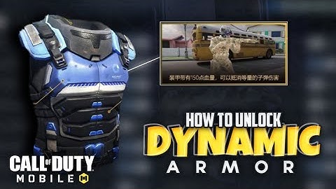 HOW TO UNLOCK DYNAMIC ARMOR OPERATOR SKILL IN CALL OF DUTY MOBILE || SEASON 7 NEW OPERATOR SKILL