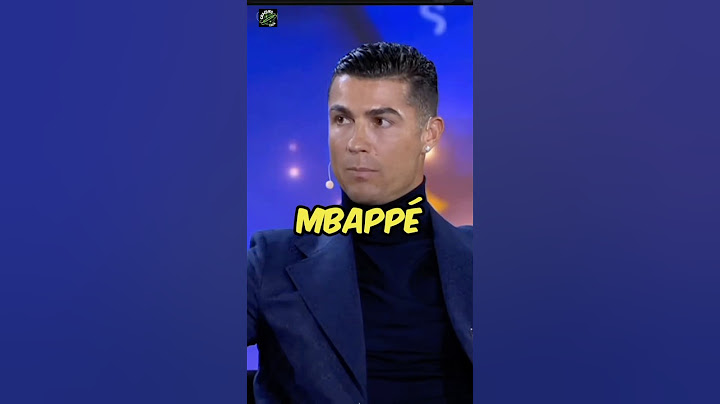 Cristiano Ronaldo fala sobre Mbappé e surpreende a todos