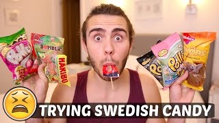 TRYING SWEDISH CANDY