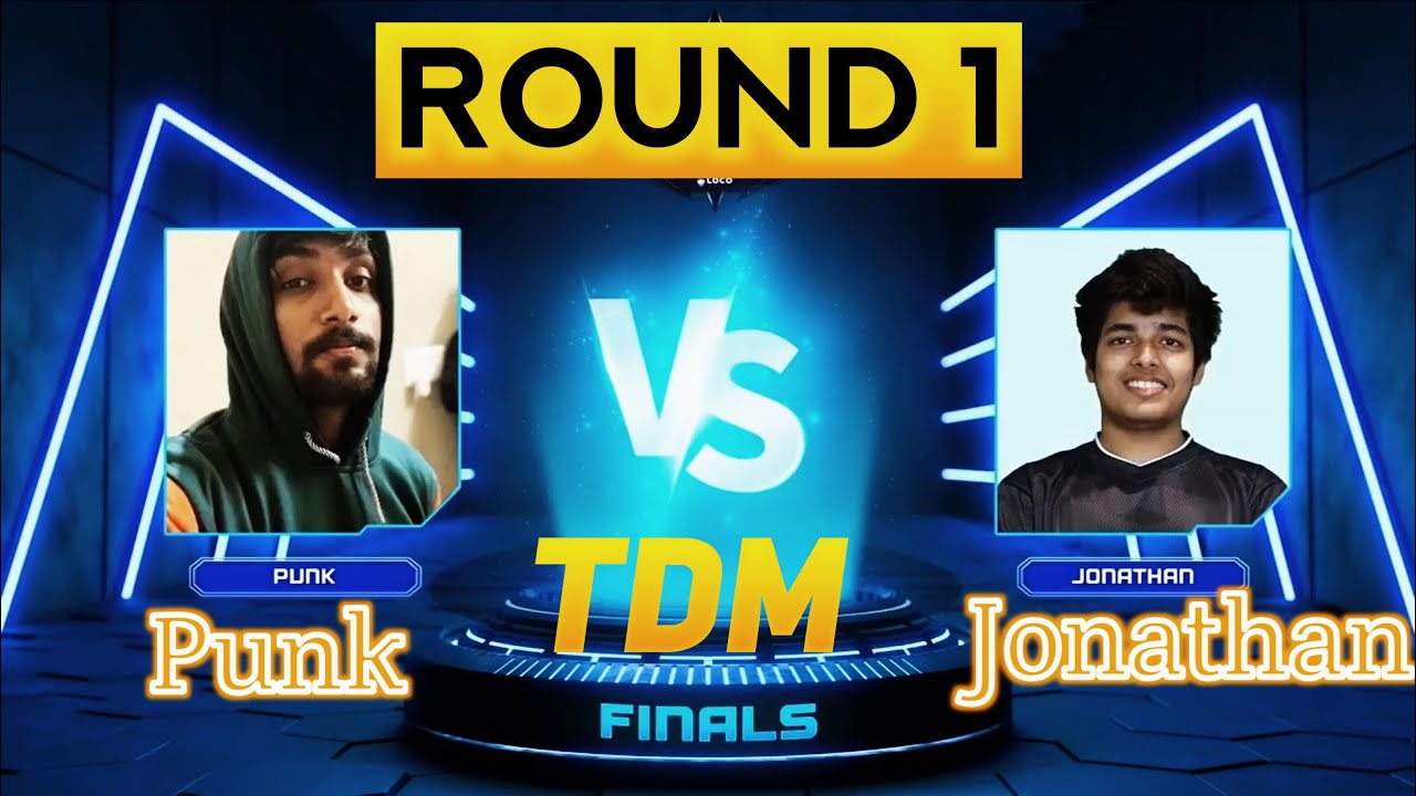 Punk Vs Jonathan || 1v1 TDM Final Match || Round 1 - YouTube