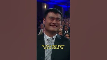 Shaquille O’neal on Yao Ming