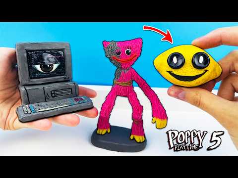 Making Limon, Kissy Missy (Armless) & Harley "The Doctor" Sawyer Poppy Playtime Chapter 5 with Clay