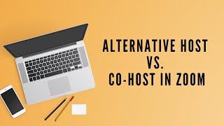 Zoom Alternative Host vs Co host Explained