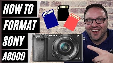 How to Format Sony A6000 Memory Card | SD Card