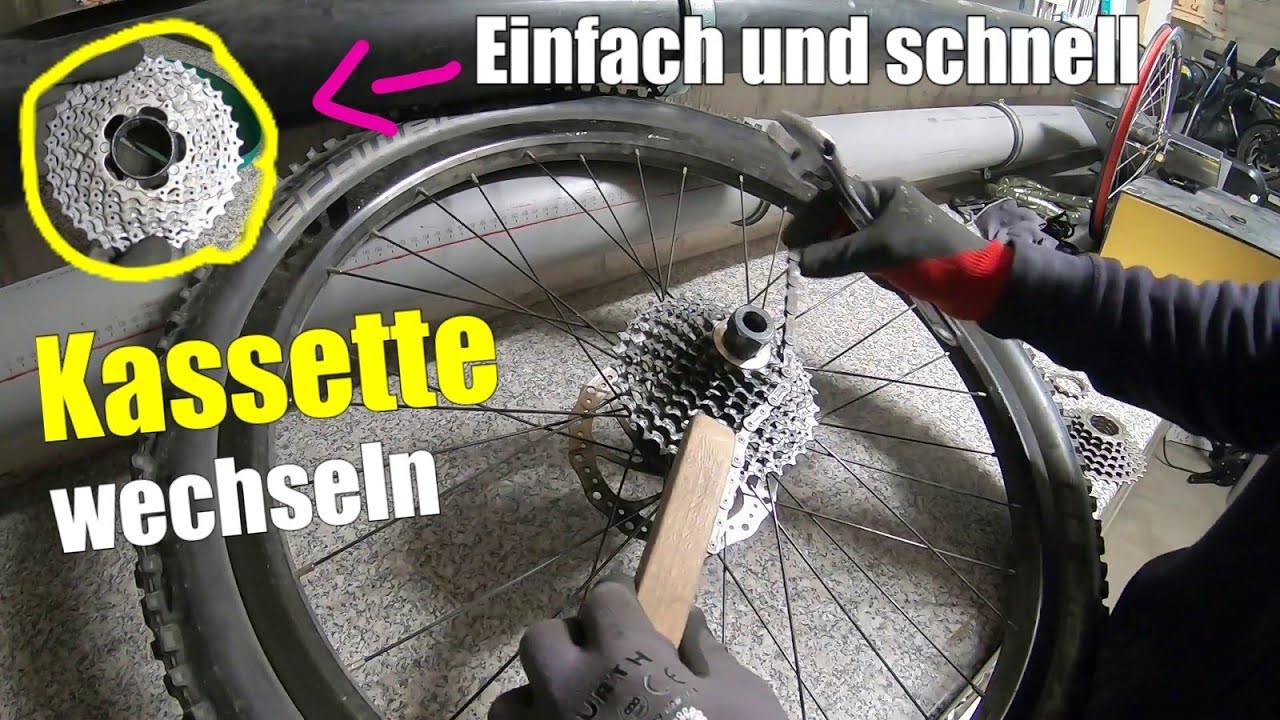 So einfach Kassette Einbauen und wechseln / EBike, Fahrrad Tutorial