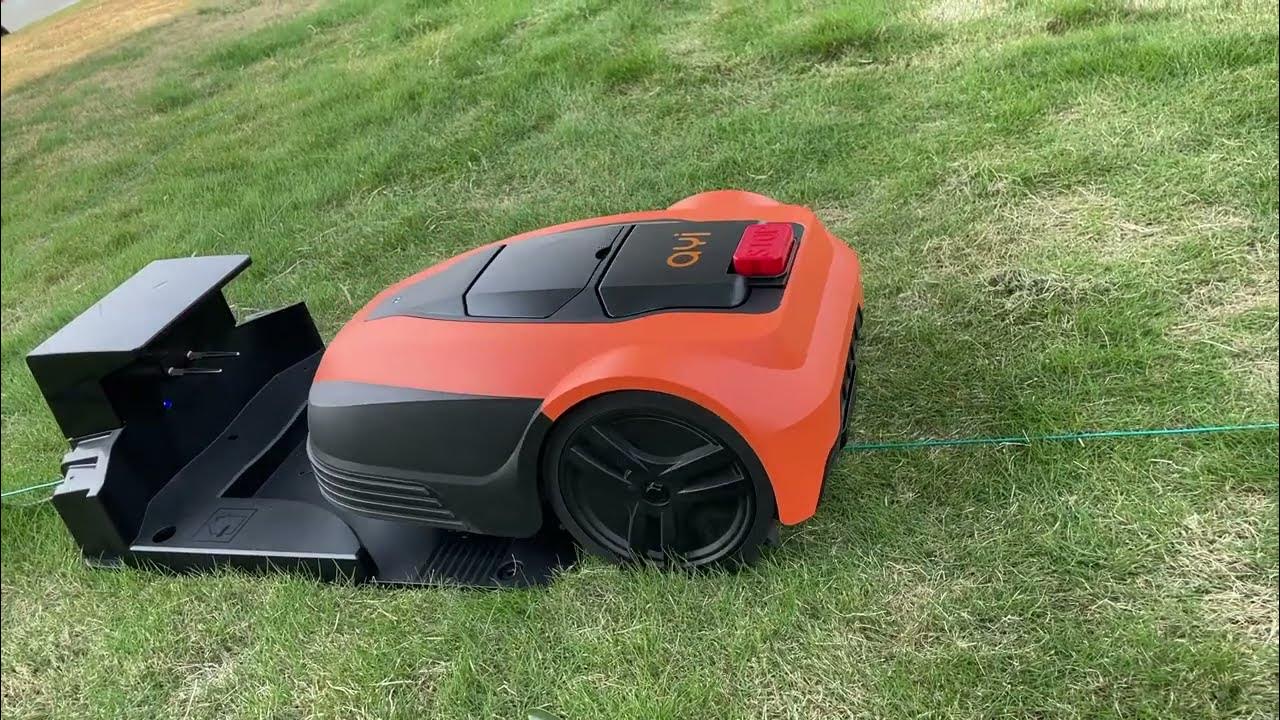 How to Install Robotic Lawn Mower AYI DRM3 600i YouTube