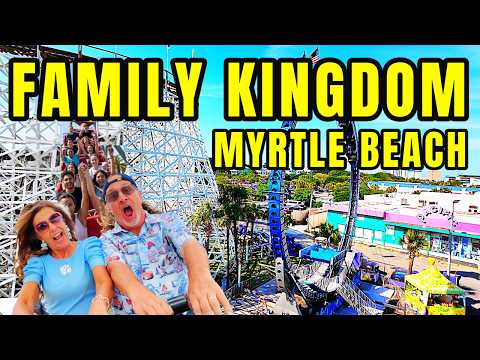 We Tried Riding (EVERY THRILL-RIDE) In 1 DAY At Family Kingdom Amusement Park in MYRTLE BEACH, SC!
