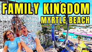 We Tried Riding (EVERY THRILL-RIDE) In 1 DAY At Family Kingdom Amusement Park in MYRTLE BEACH, SC!