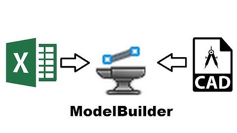 Creating hydraulic models from CAD and Excel data using ModelBuilder