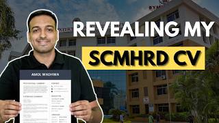 My SCMHRD MBA CV revealed | How are MBA CVs made