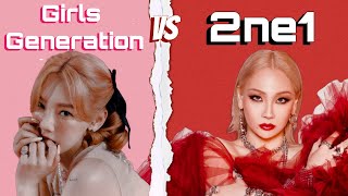 The Rivalry Between Girls Generation and 2ne1