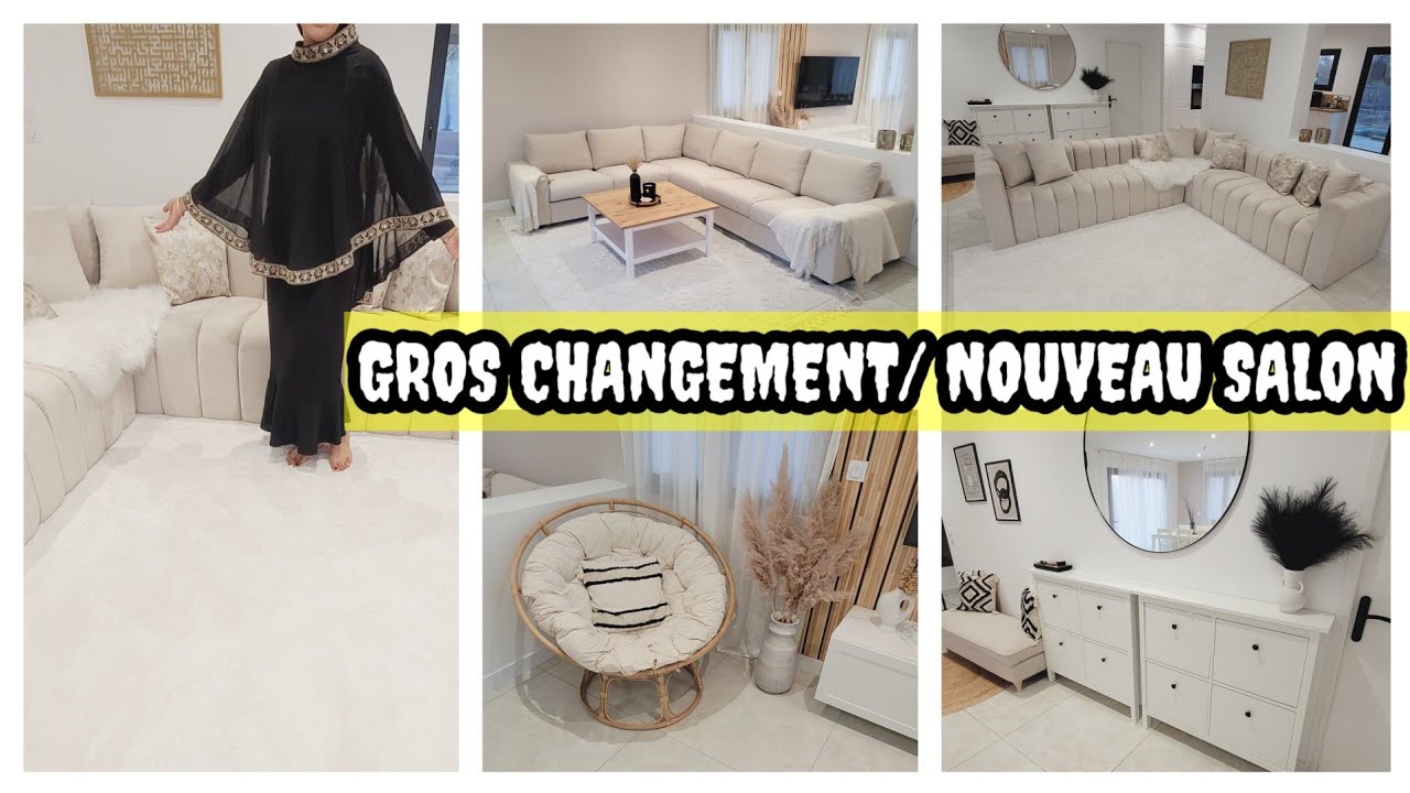 [GROS CHANGEMENT🏠NOUVEAU SALONS🤩JE FINALISE ENFIN MA DÉCO DANS MA NOUVELLE MAISON] GROS NETTOYAGE🧽🧹