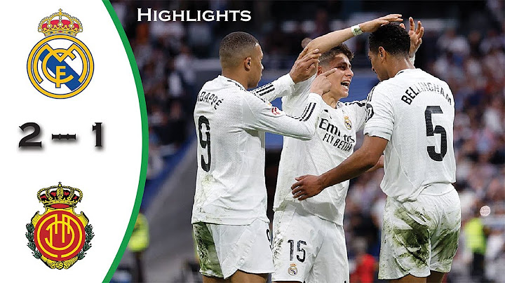 Real Madrid vs Mallorca Goals and Highlights 2025