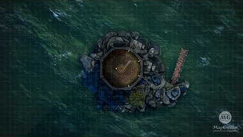 MapGuffin - Sodden Spire - Ground Floor - Animated Battlemap