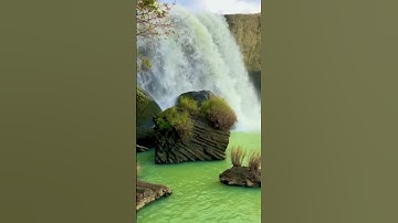 Thác Dray Nur tây nguyên thật đẹp 😍 #taynguyen