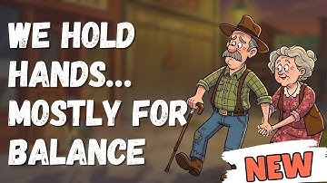 We Hold Hands… Mostly for Balance 🎶 | Senior Love & Laughs in Country Style ❤️