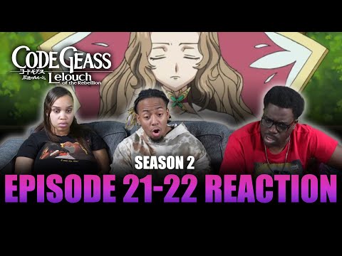 Emperor Lelouch | Code Geass S2 Ep 21-22 Reaction