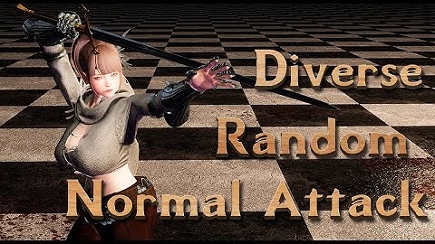 Skyrim Mix Animation 🤺 Diverse Random Normal Attack