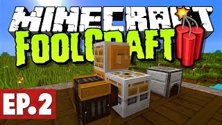 Minecraft FoolCraft 3 - Foundry Ore Doubling! #2 [Modded Survival]