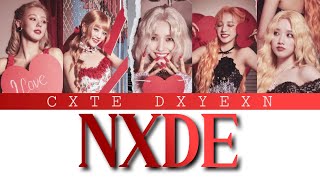 (G)I-DLE ((여자)아이들) “Nxde” Lyrics [Color Coded_Han_Rom_Eng] Resimi