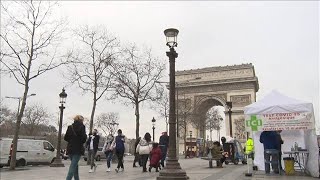 仏のコロナ猛威　一日あたり40万人台　1カ月半で国民1割が感染(2022年1月20日)