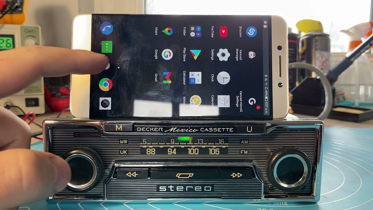 Becker Mexico Cassette AM/FM Stereo - Convertit cu BLUETOOTH