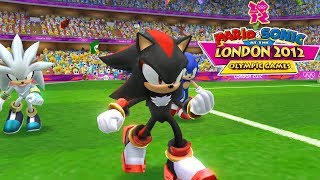Mario & Sonic At The London 2012 Olympic Games Football # 188 Sonic, Metal Sonic, Silver, Shadow