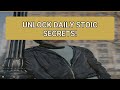 3 Daily Stoic Secrets You Need Now #Shorts