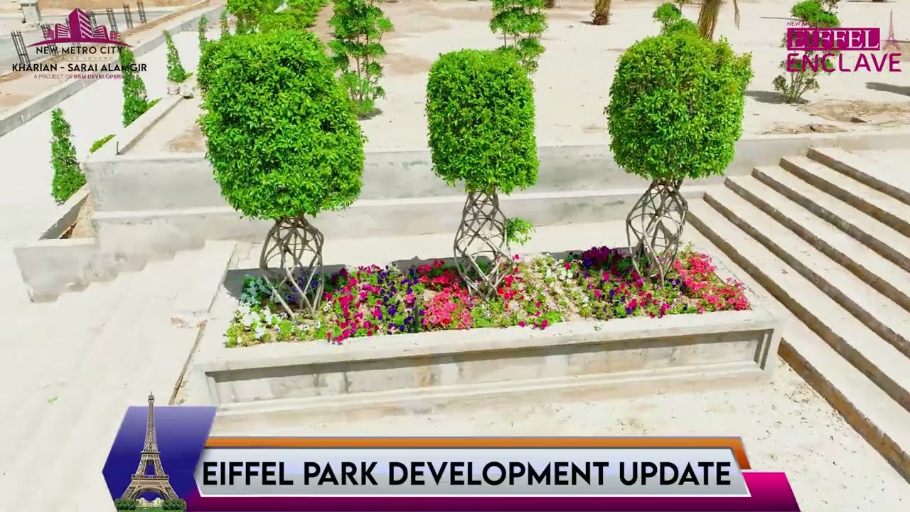 Latest Development Update of 𝐄𝐢𝐟𝐟𝐞𝐥 𝐓𝐨𝐰𝐞𝐫 𝐏𝐚𝐫𝐤 || New Metro City || Eiffel Enclave