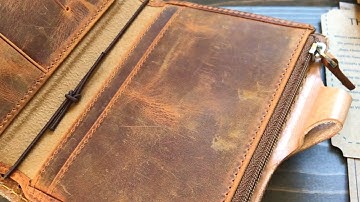 Unboxing Galen Leather Wallet Insert and One Year Later