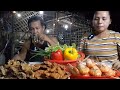 Vlog 0710. បង្កង កង្កែបបំពងម្សៅមី ស្លាបមាន់ក្រឡុក