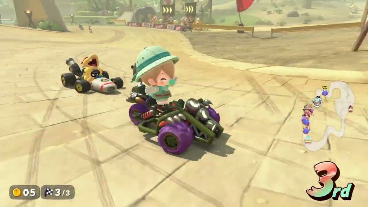 【マリオカートワールド】ベビロゼ野良_055