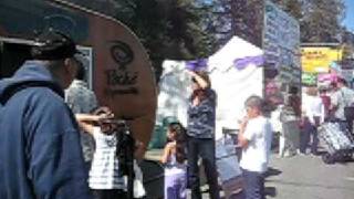 Foodstands at De Anza Flea Market by Jack D Deal