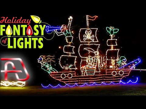 Video: Drive-Thru Christmas Lights sa Fantasy Lights
