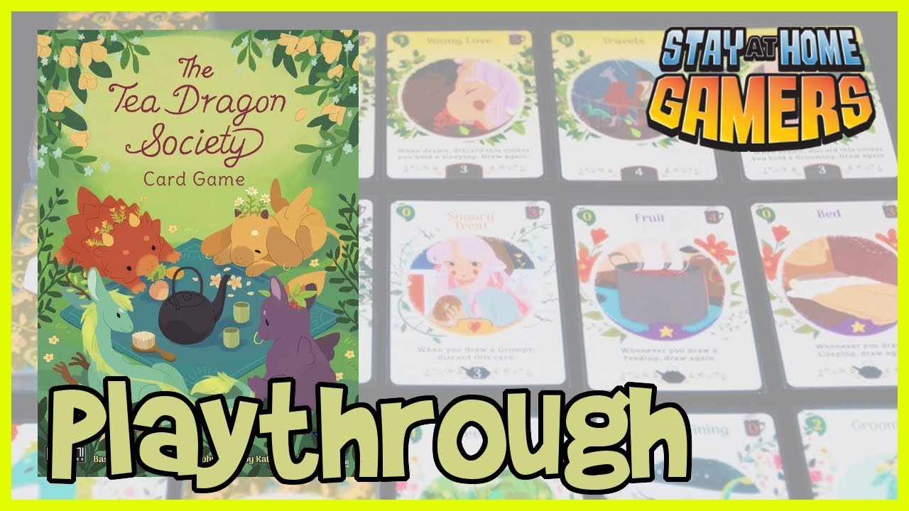 Tea Dragon Society Card Game Playthrough (2 Players) YouTube