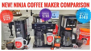Ninja DualBrew, Espresso Barista System & Pods & Grounds Coffee Maker Comparison