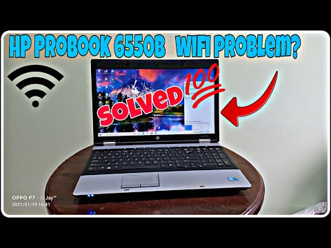 HP ProBook 6550b WiFi Problem Solved (Tagalog)