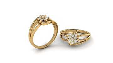 ||Making of Engagement Ring in Matrix9 ||Ladies Ring ||Women