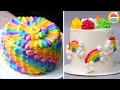 DeliWow | Ideas de decoración de pasteles de arcoíris | Cómo hacer los mejores pasteles de arcoíris