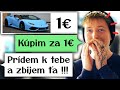 Vyhrážal sa mi TÝPEK, čo predával AUTO za 1 EURO !!! - Marketplace Trolling Download Mp4