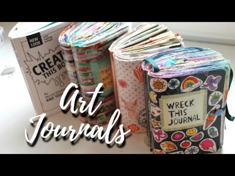 comparing all of my art journals... which one is the best?