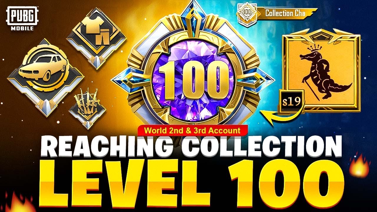 Аккаунт №1 в мире - 100-й уровень коллекции в PUBG Mobile - 100-й уровень коллекции в PUBG Mobile