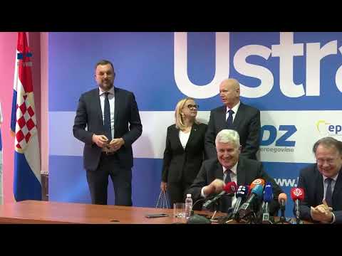 RTV HB | Sastanak Čović - Nikšić, izjave za medije, Mostar 24.3.2023.