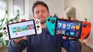 Steam Deck VS Switch OLED  What should you buy in 2023?