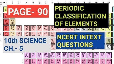 10th Science, Ch-5||Ncert Intext Question, Page- 90||Study with Farru
