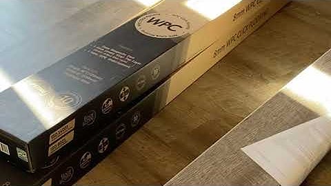 Installing laminate flooring ( click flooring ) under door trim